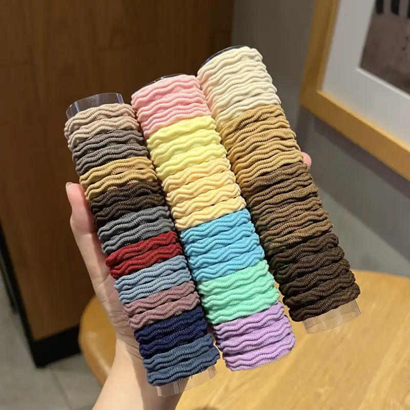 20-Pack Elastic Hair Bands - All-Season Hair Ties for Sports & Daily Wear
