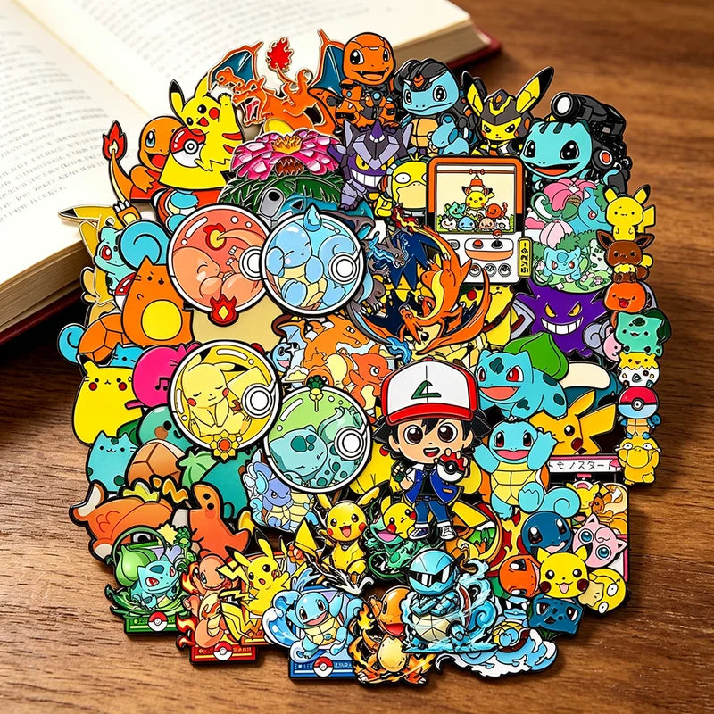 Set of 4-20 Mixed Monster Enamel Lapel Pins Kawaii Cartoon Elf Brooches Party Gift