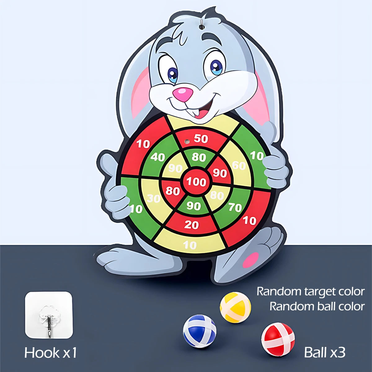 Educational Dart Board Game for Children Ages 3-7 - Indoor Montessori Kids Toy