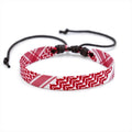 Ethnic Woven Bracelet for Women and Men Handmade Summer Jewelry