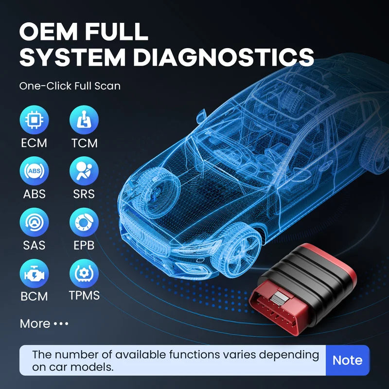 OBD2 Car Diagnostic Scanner Full System Code Reader for All Vehicles