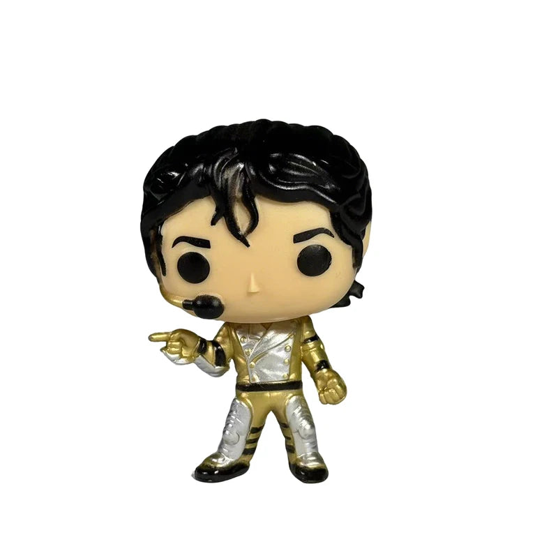 6 Styles Vinyl Michael Jackson Action Figures Collectible Toys for Men & Women