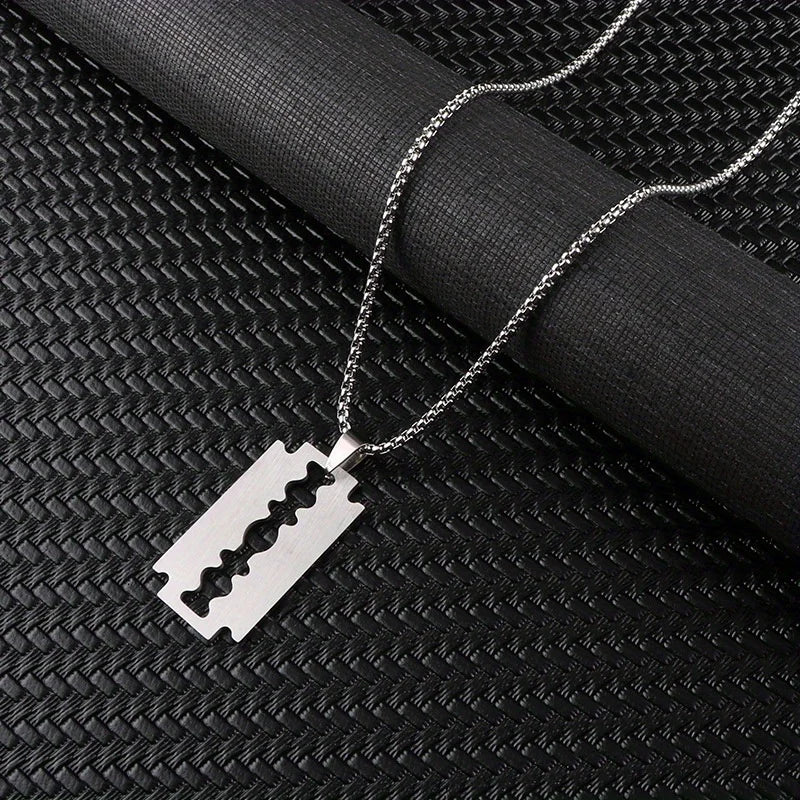 Titanium Steel Personalized Pendant Necklace Hip-Hop Punk Trend Chain for Party & Gifting