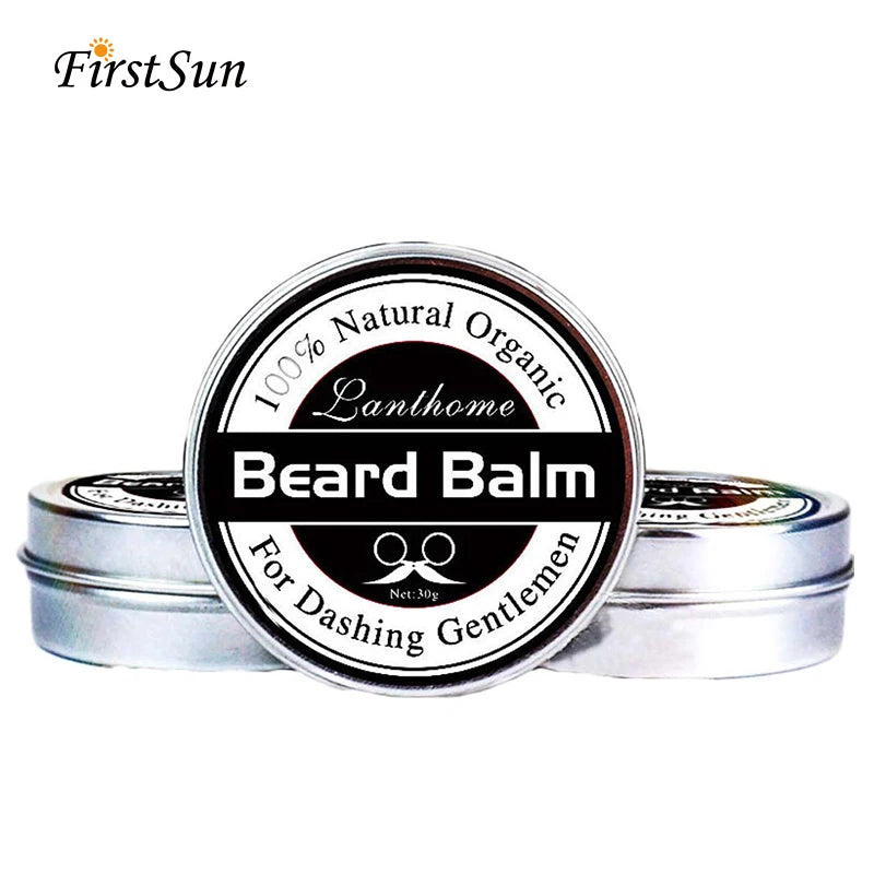 Natural Beard Balm & Oil for Men - Moisturizing & Styling Beard Care