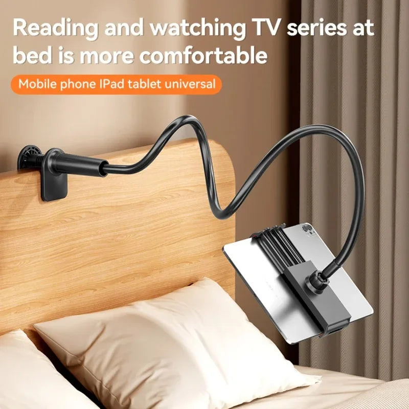 Portable Flexible Mobile Phone and Tablet Stand for Bedside and Desk
