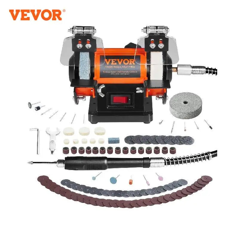 Jewelry Polisher Buffer Machine with Brushless Motor & 3 Polishing Wheels
