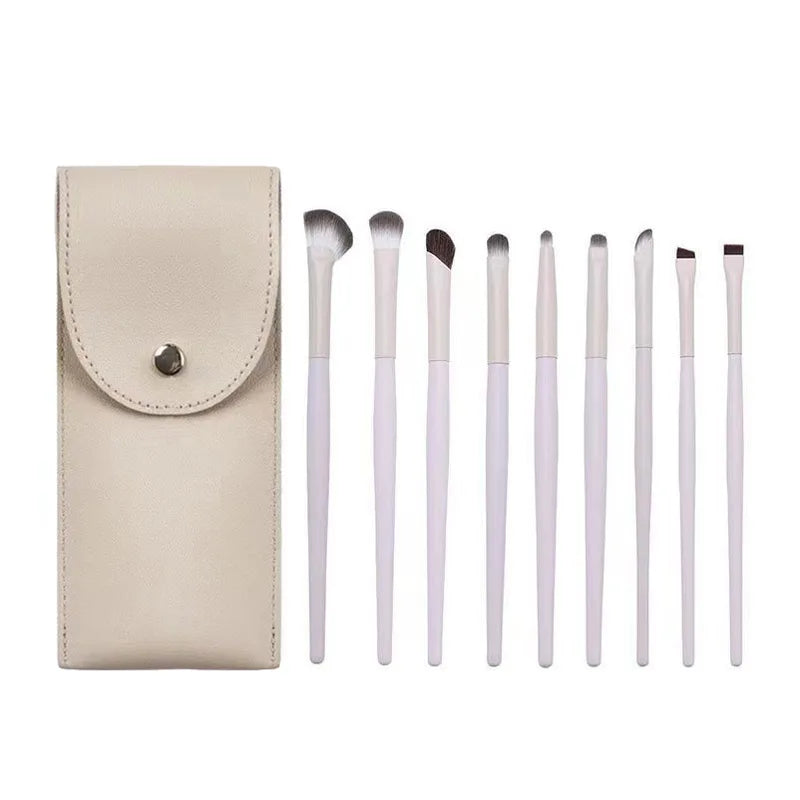 Makeup Brushes Kit for Eyeshadow Blush and Eyebrow - High Quality Eye Makeup Tool Set