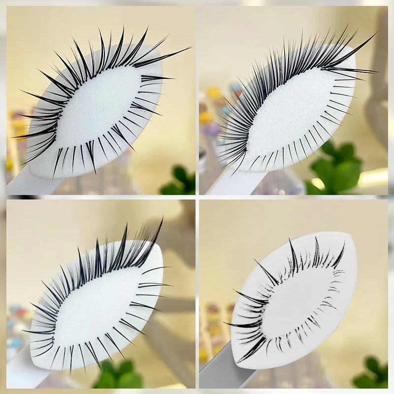 10-50pcs Reusable False Eyelash Extension Sponge Pads - Beginner Makeup Supplies