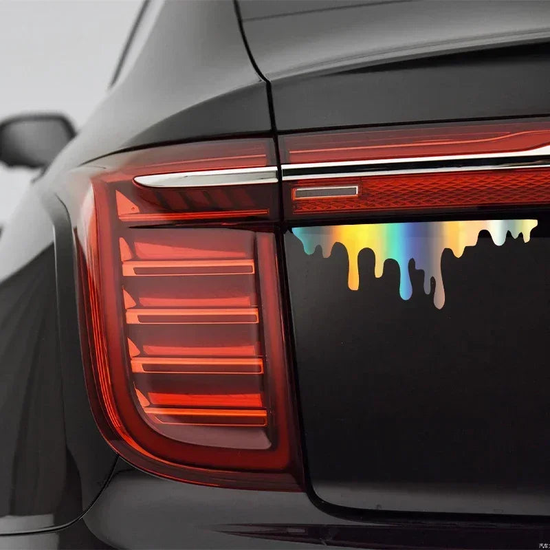 Halloween Blood Drips Car Sticker Waterproof Bumper Decal 14x5cm