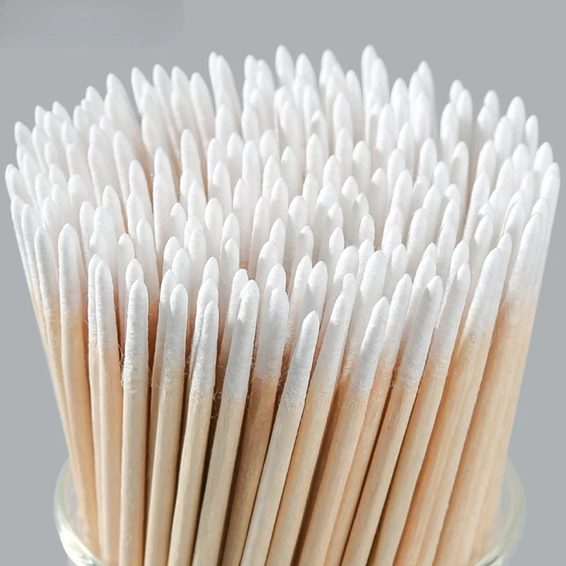 Micro Cotton Swabs for Eyelash Extension & Makeup Cleaning - 1000/200/100pcs