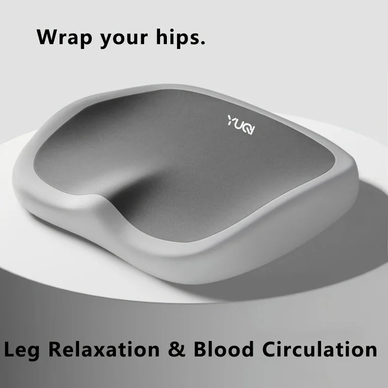 Ergonomic Memory Foam Office Chair Cushion with Adjustable Hip & Waist Support