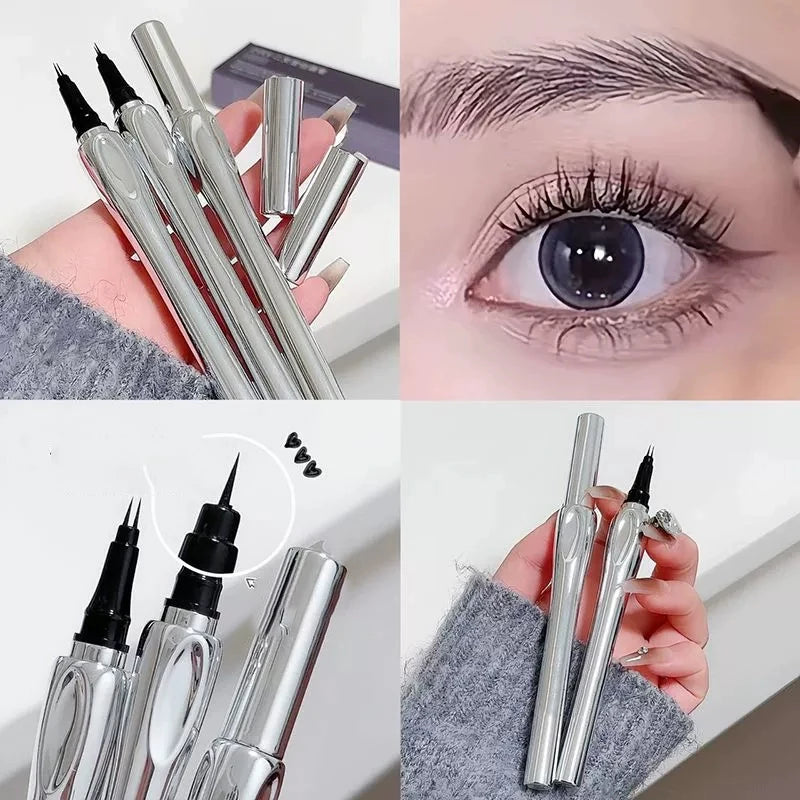 Liquid Eyebrow Pencil Waterproof & Smudge-Proof - Multi-Functional Brow & Eye Makeup