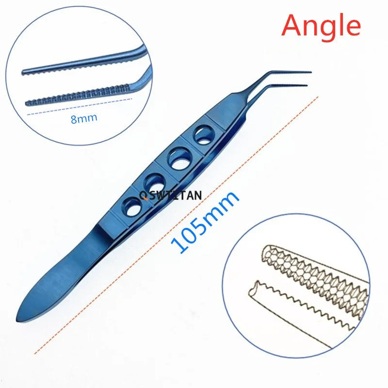 Titanium Ophthalmic Nucleus Fragment Forceps Eye Surgery Instrument