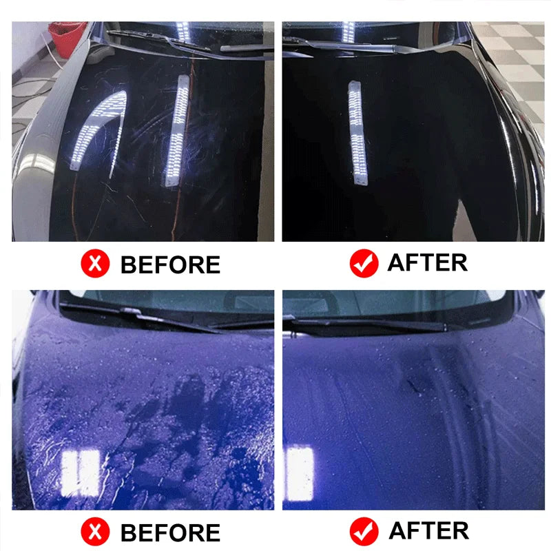 Car Nano Ceramic Coating Wax All-in-One Polish & Scratch Remover Hydrophobic Sealant