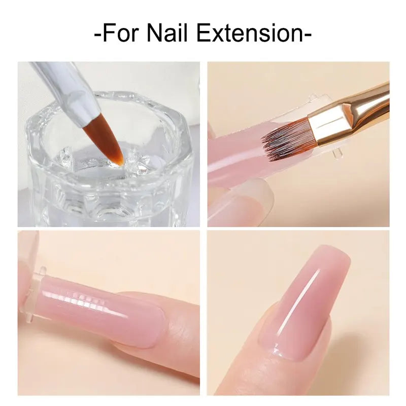 35ml Nail Slip Solution for Poly Nail Extension & Gel Polish - Quick UV Builder & Cleanser