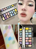 Spring/Summer 16-Color Eyeshadow Plate Glitter Matte Pearlescent Sequins
