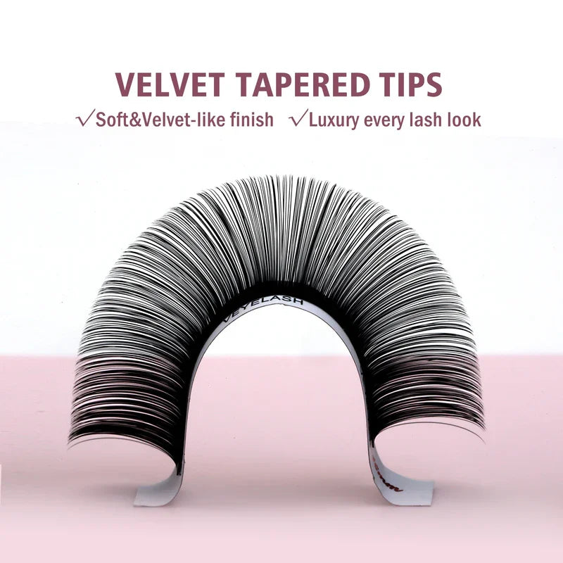 Cashmere Luxe Eyelash Extensions - Natural Faux Mink Volume Lashes