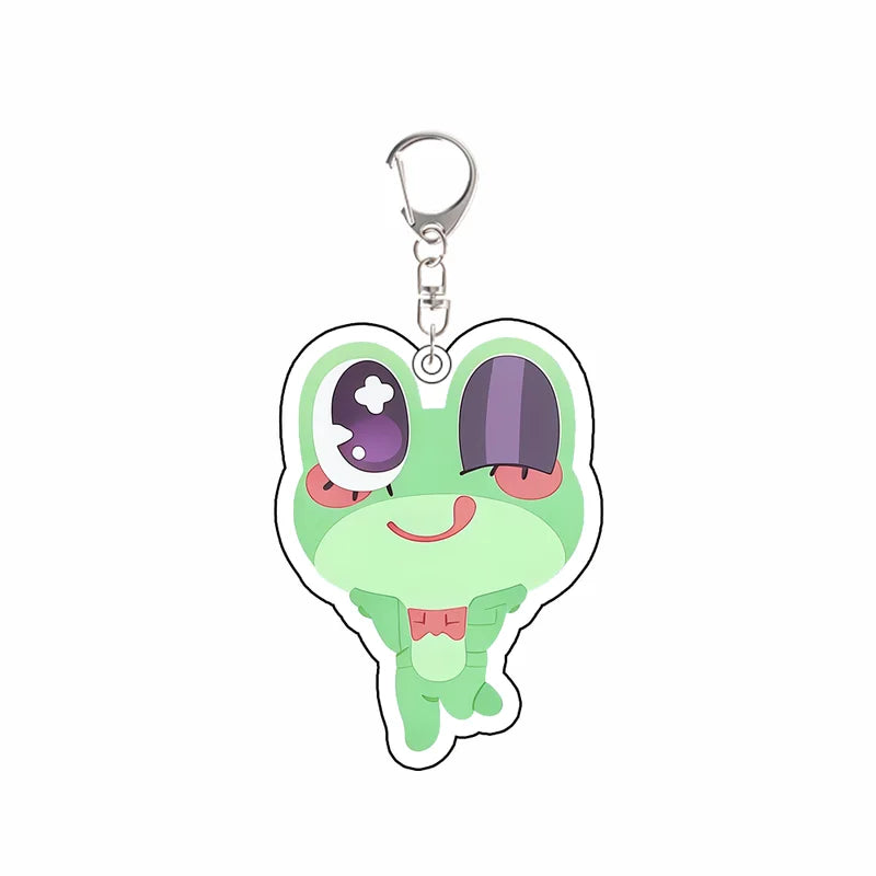 Anime Acrylic Key Chain Set for Jax Zooble Gangle Ragatha Pomni Backpack & Clothing Accessories