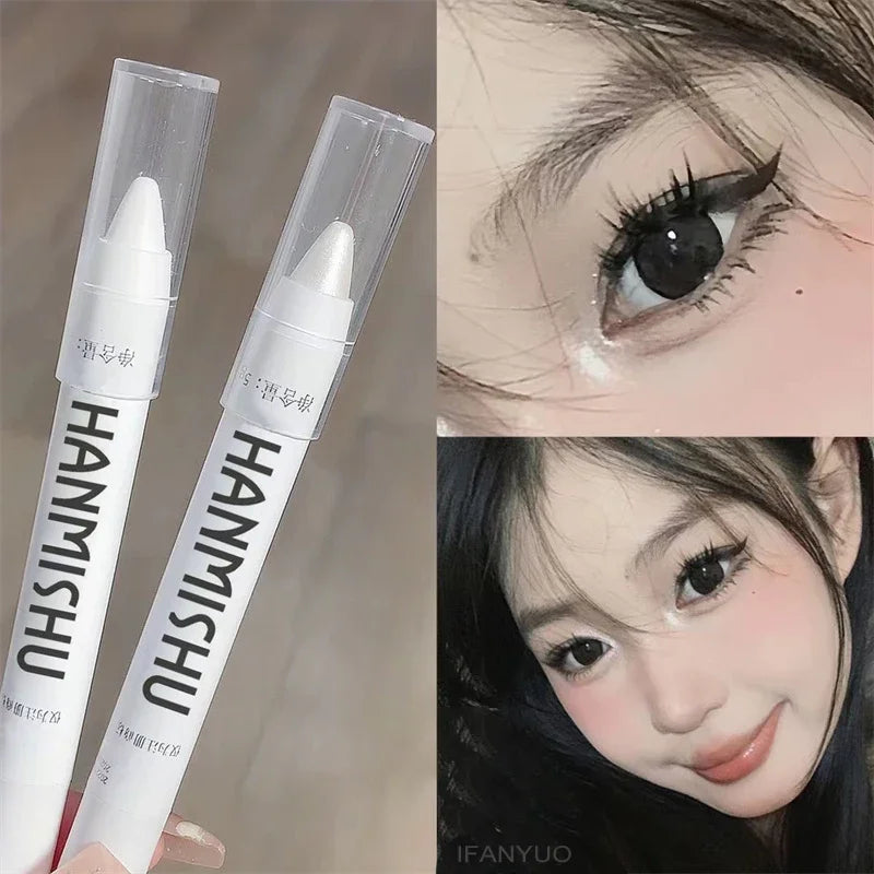 Pearlescent Highlight Stick for Eyes and Face - Dazzling Makeup Highlighter