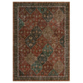 Machine Washable Non-Slip Water-Resistant Rug for Living Room - Vintage Moroccan Low-Pile