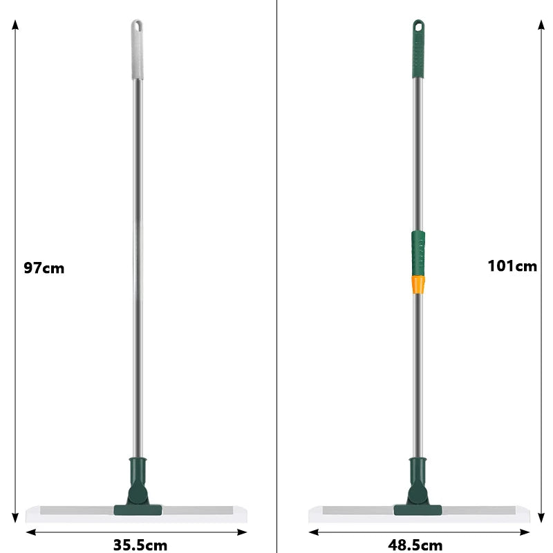 Silicone Floor and Bathroom Squeegee Scraper with Household Cleaning Tools