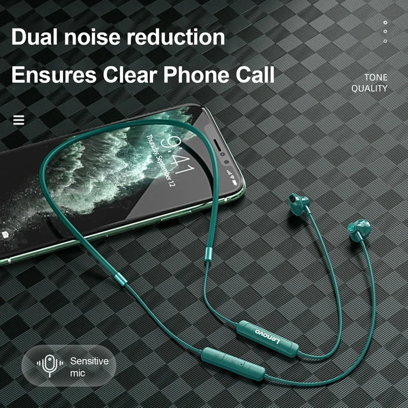 Wireless Bluetooth Earbuds with Hi-Fi Sound Waterproof Sports Neckband Headset