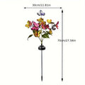 Solar LED Butterfly Garden Light Outdoor Landscape Decor Waterproof