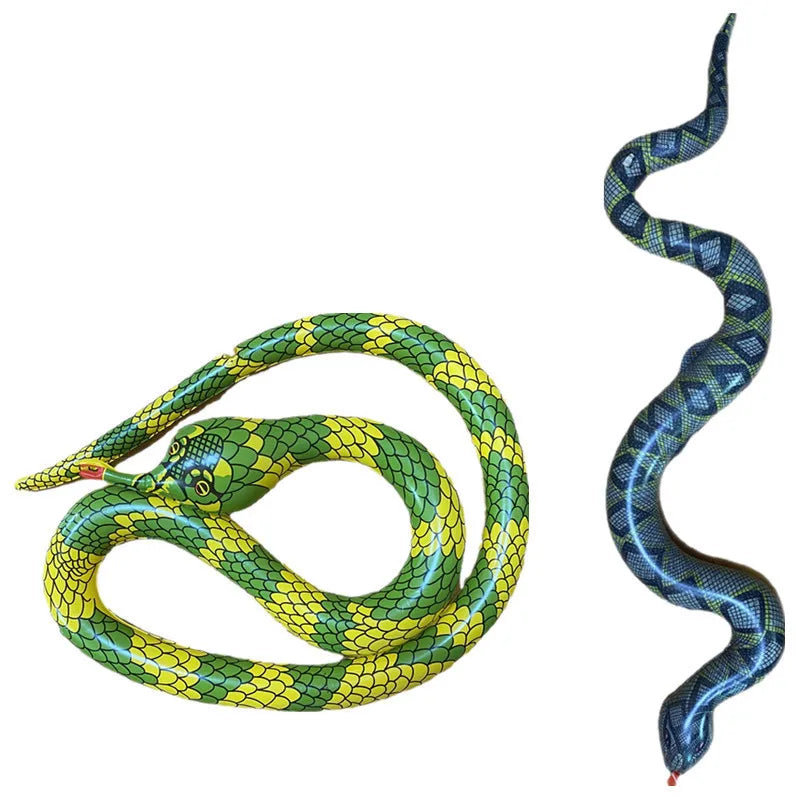 Inflatable Animal Snake Pool Toy for Outdoor Garden & Party Decoration