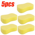 High-Density Car Wash Sponges - Large Honeycomb 8-Shaped Cleaning Accessories