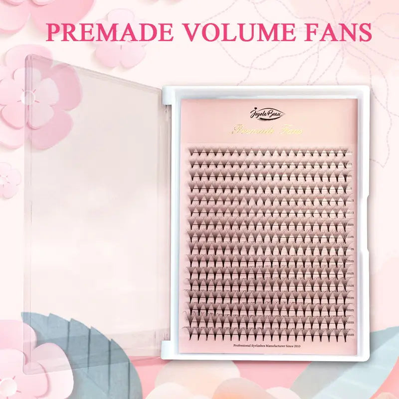 Premade Volume Lash Extensions 4D-20D Faux Mink Individual Fans for Eyelash Extension