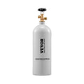 5 Lbs Aluminum CO2 Tank with Gray Powder Coating and CGA320 Valve