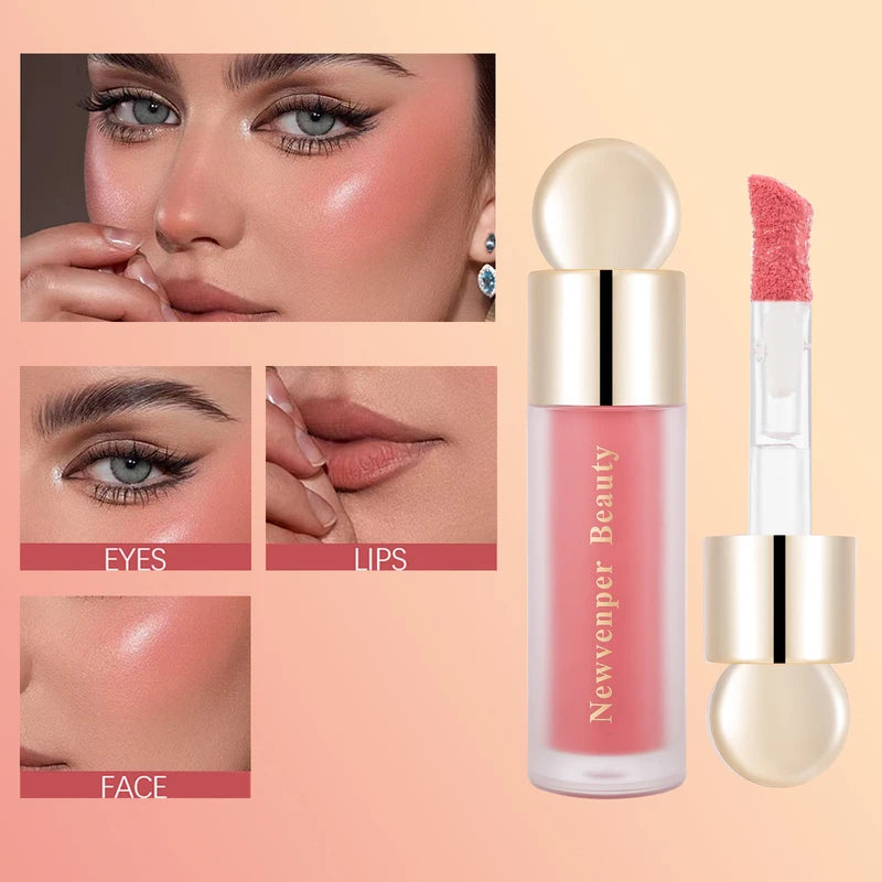 Liquid Highlighter, Blush & Contour Set for Face & Body - Natural Glow Finish