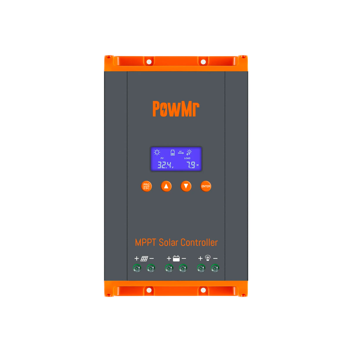 Solar Charge Controller MPPT 20A-60A LCD Auto Battery Regulator for 12V-48V Solar Panel