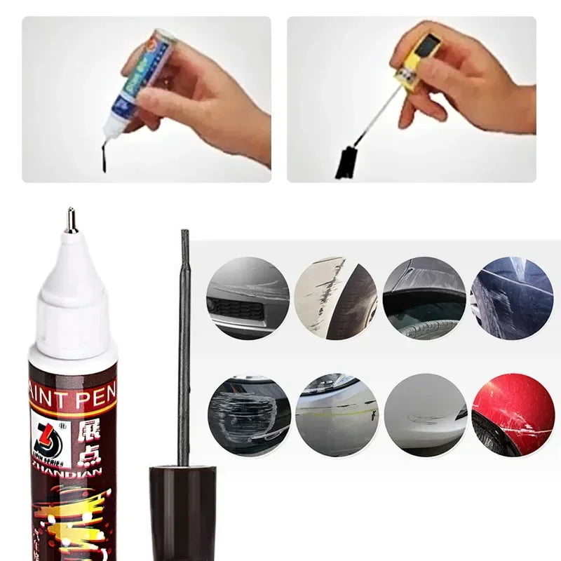 Car Paint Scratch Repair Pen - Pearl White Silver Gray Black Multi-Color