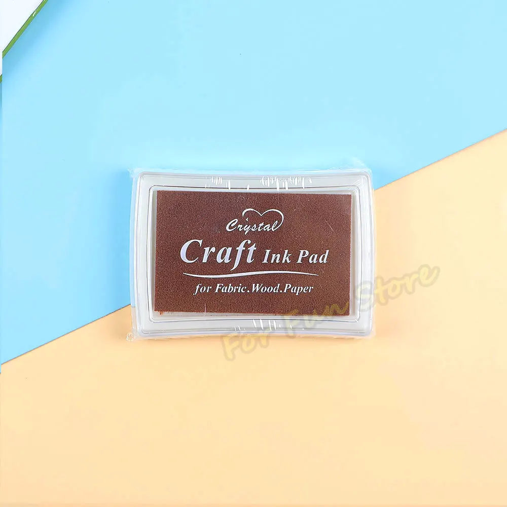 Colorful Ink Pad for Stamp DIY Rubber Seals Scrapbooking Stationery Art
