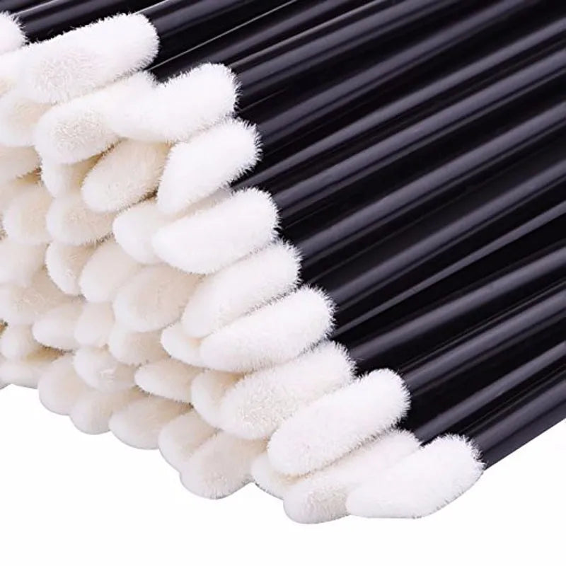 Lip Brush Set 50-1000pcs Cosmetic Makeup Applicators for Lip Gloss & Lipstick
