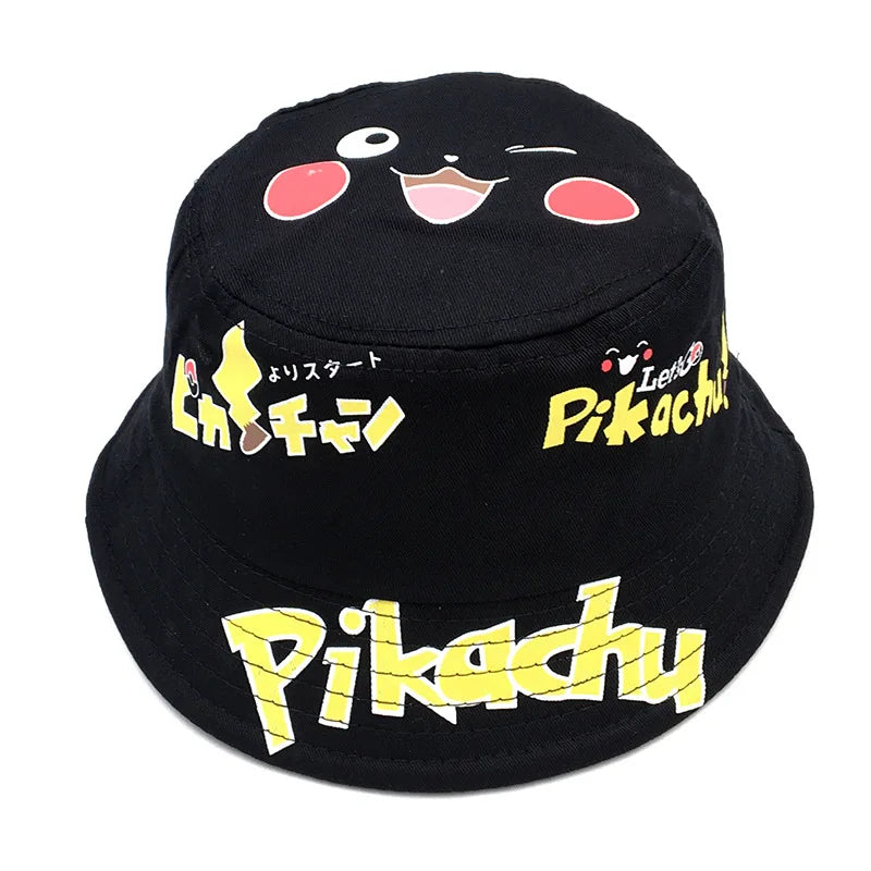 Children's Pokémon Baseball Cap Sun Hat - Cartoon Pikachu Hip Hop Style
