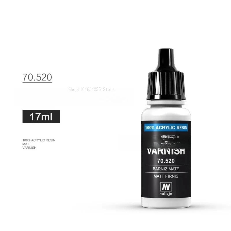 Model Protective Paint Water-Based Gloss & Matte Varnish - Multiple Sizes