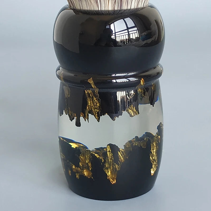 Synthetic Hair Fan Shaving Brush for Men Wet Shaving - G7 Model