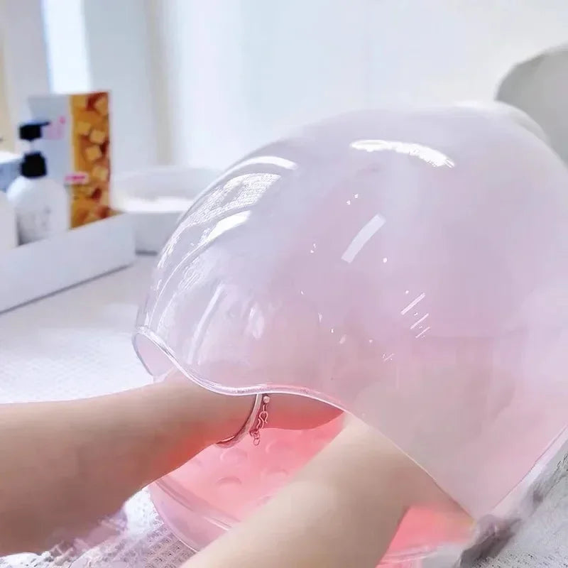 Nail Enhancement Capsules with Red Light Regeneration Treatment