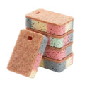 Double Sided Multipurpose Cleaning Sponge for Dishwashing and Stain Removal