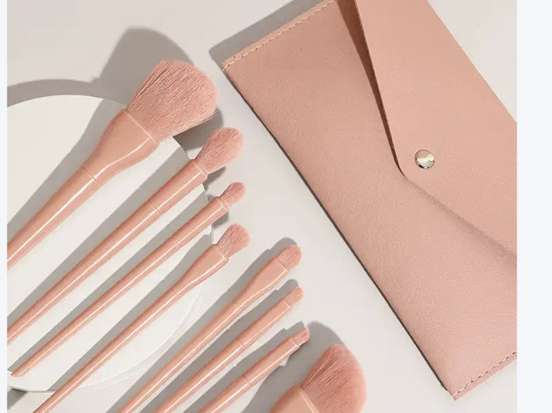 4-Color Makeup Powder Contour Kit with Brush - Face Contouring Set