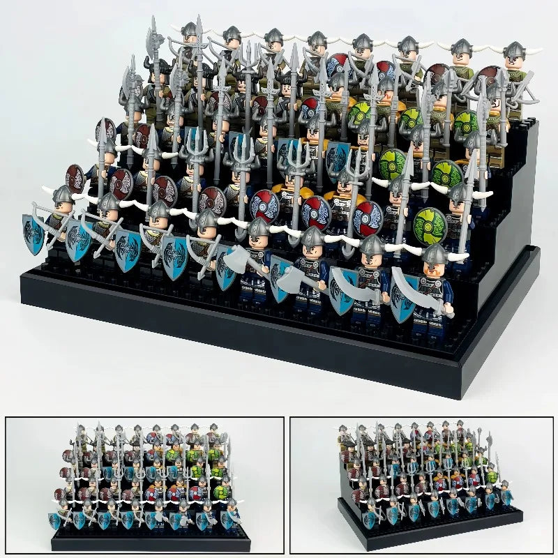 Mini Doll Display Storage Box for Building Blocks Large Capacity Organizer