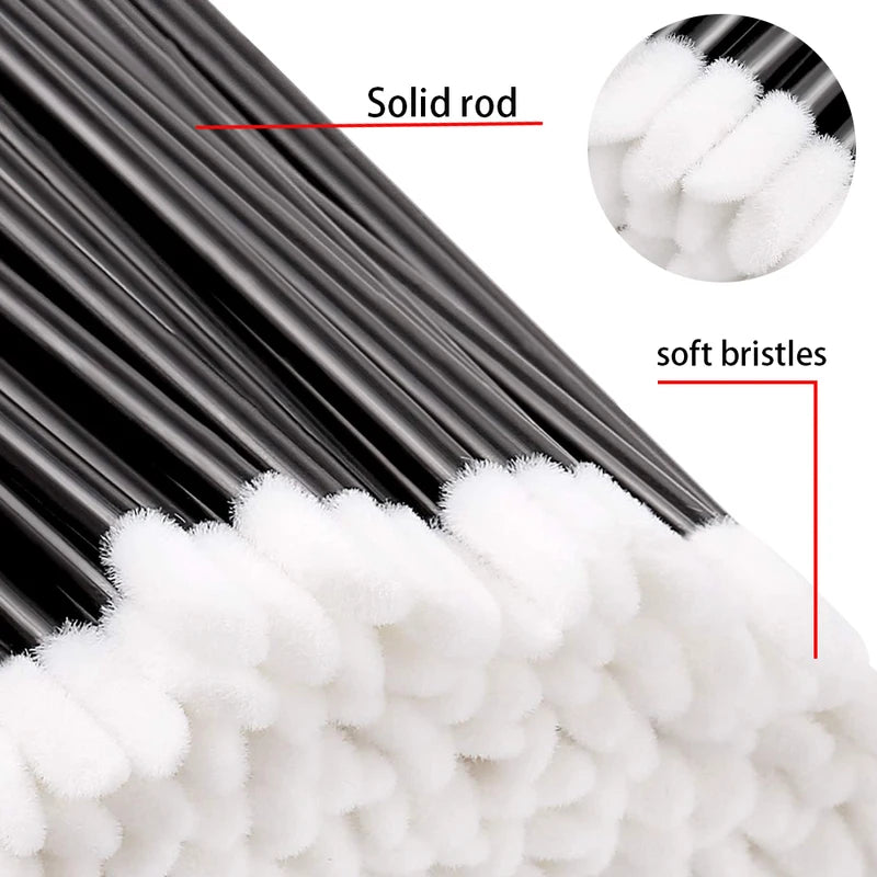 Bulk Lip Brush Set for Lip Gloss and Lipstick Application - 100/300 Pieces Makeup Applicators