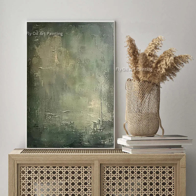 Abstract Oil Wall Art - Handpainted Artwork for Home Decor & Gift