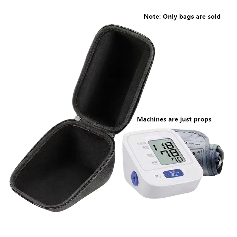 Hard Travel Case for Blood Pressure Monitor Waterproof Shockproof Organizer