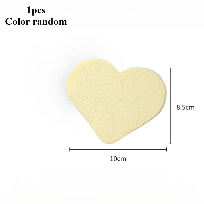 Heart-Shaped Ceramic Absorbent Sponge for Pottery and Crafting - Replenishing and Cleaning Tool
