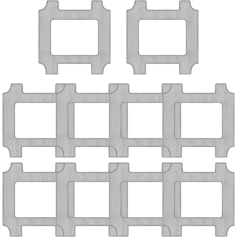 Microfiber Replacement Mop Pads for Window Cleaning Robots - Washable & Reusable