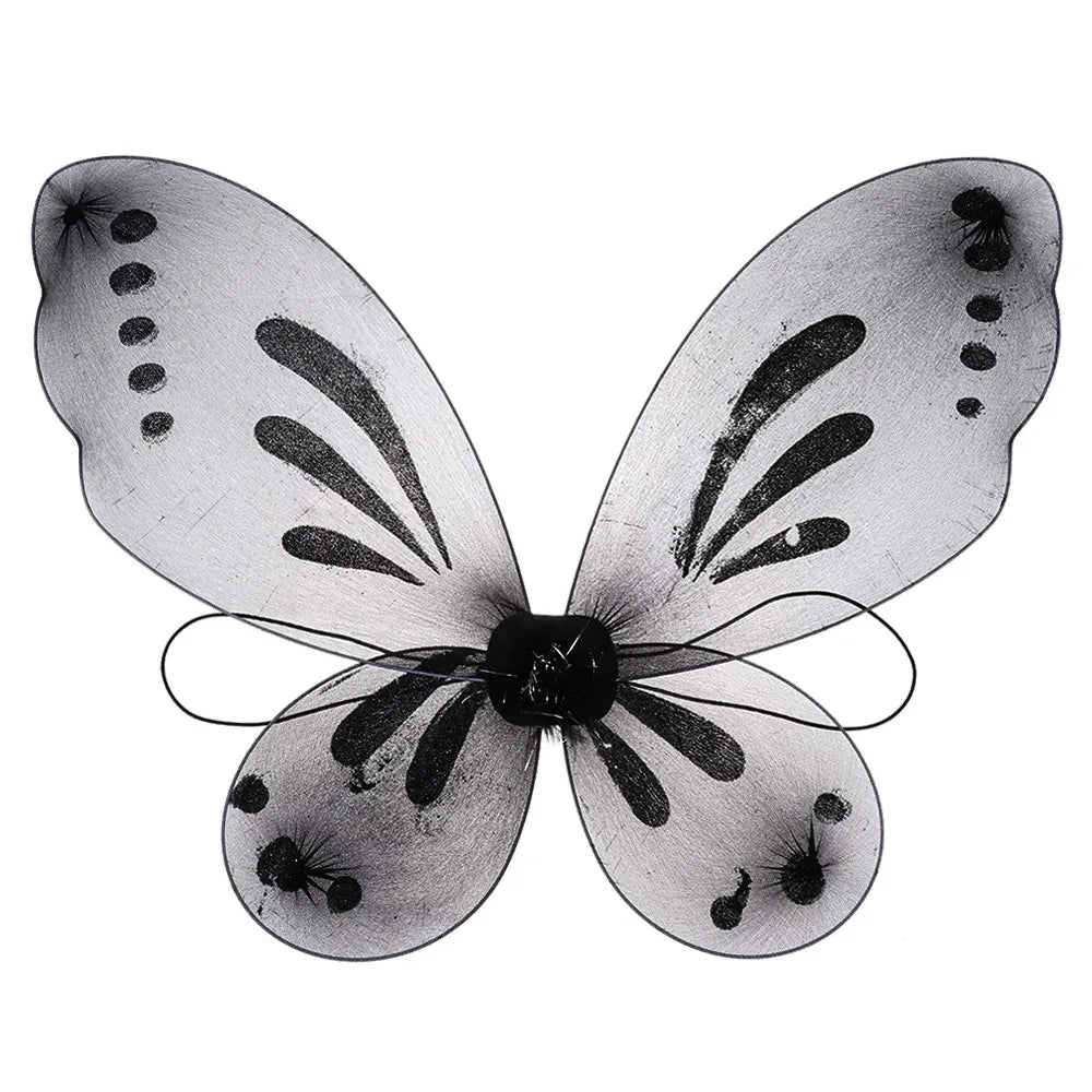 Kids Fairy Wings Butterfly Costume Accessories for Halloween & Parties