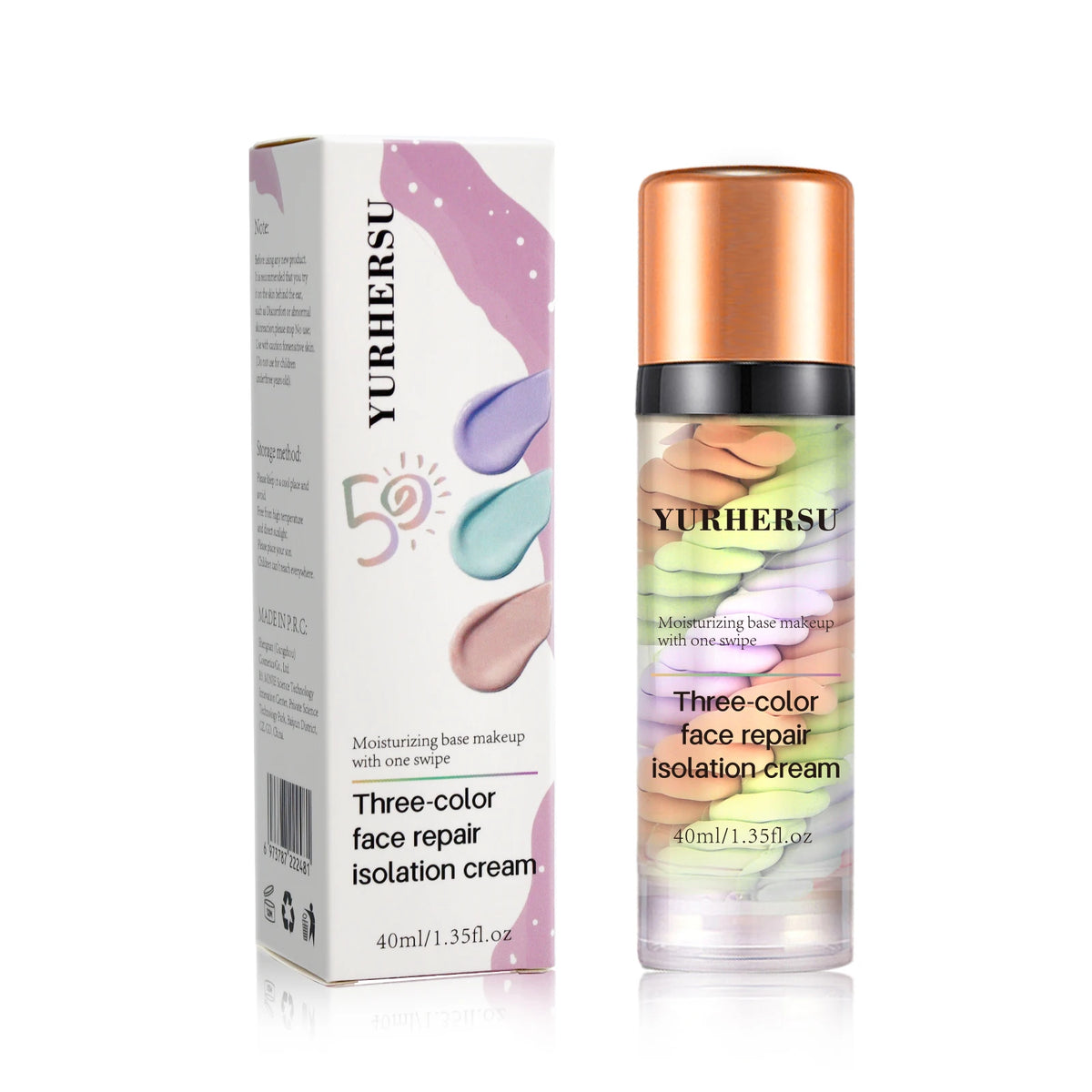 Color Correcting Concealer Cream - Brightening Face Makeup Base